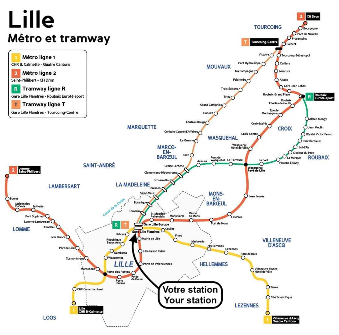 Lille Centre - Nice And Functional Ap. 2Bdrm 외부 사진
